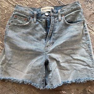 Denim Forum Aritzia Shorts